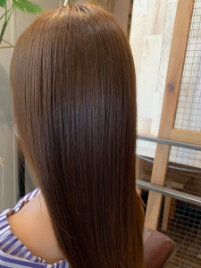 西葛西にある美容室「トゥーヘア（too hair ）」のヘアスタイル「髪質改善縮毛矯正【西葛西】」